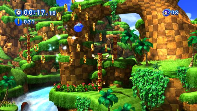 Sonic Generations's background