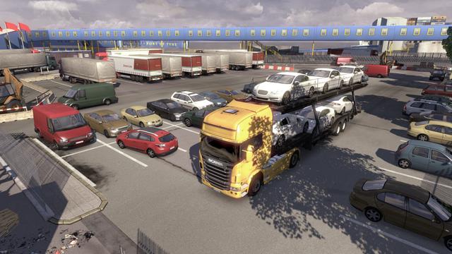 Scania Truck Driving Simulator's background