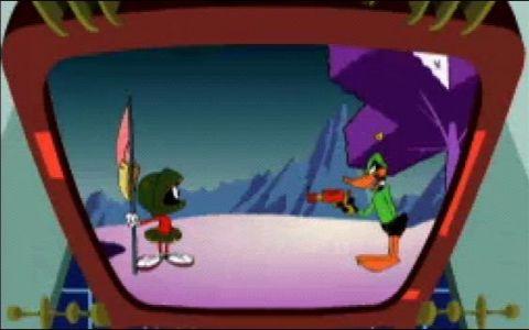 Looney Tunes: Duck Amuck's background