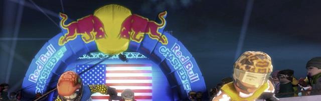 Red Bull Crashed Ice Kinect's background