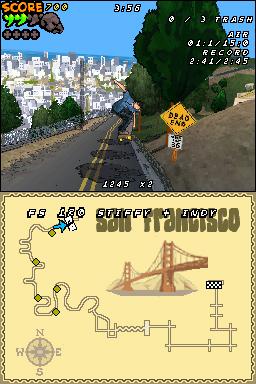 Tony Hawk's Downhill Jam's background