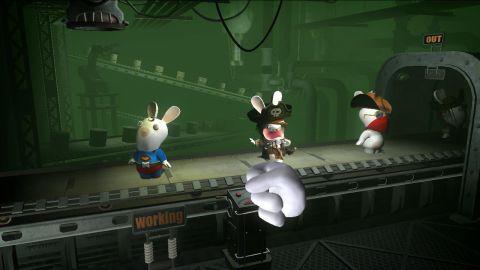 Rayman Raving Rabbids's background