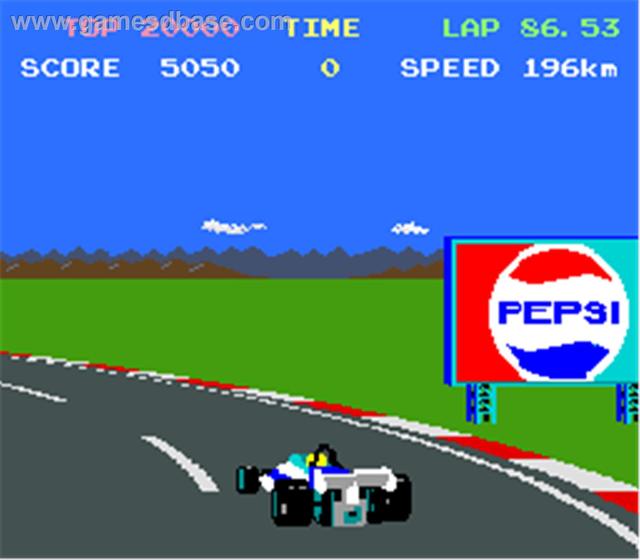 Pole Position II's background