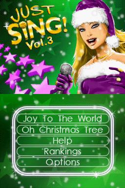 Just Sing! Christmas Vol. 3's background