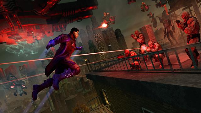 Saints Row IV's background