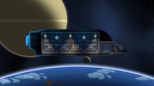 Starbound's background