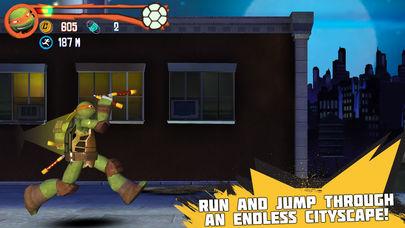 Teenage Mutant Ninja Turtles: Rooftop Run's background