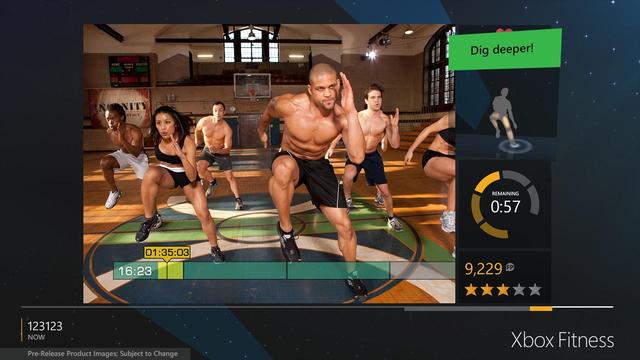 Xbox Fitness's background