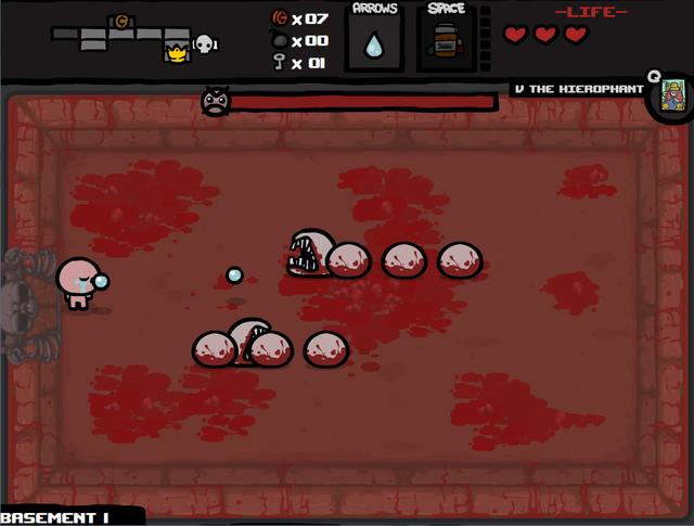 The Binding of Isaac's background