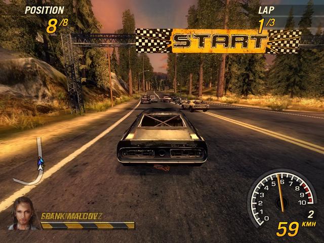 FlatOut 2's background
