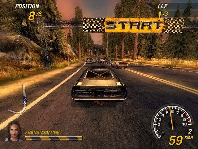 FlatOut 2's background