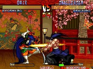 Samurai Shodown III's background