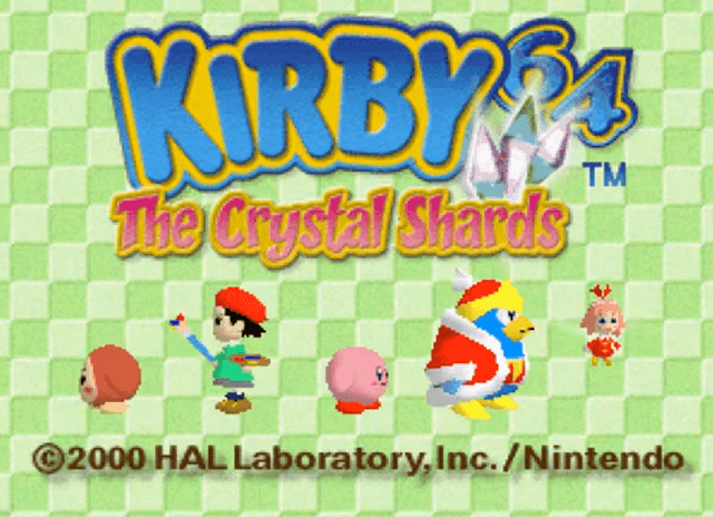 Kirby 64: The Crystal Shards's background