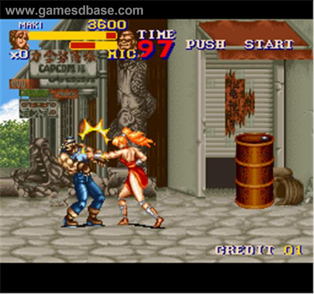 Final Fight 2's background