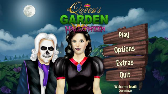Queen's Garden: Halloween's background