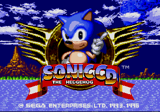 Sonic CD's background