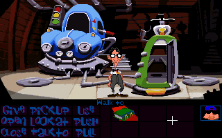 Day of the Tentacle's background