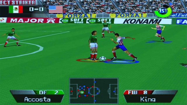 International Superstar Soccer 64's background