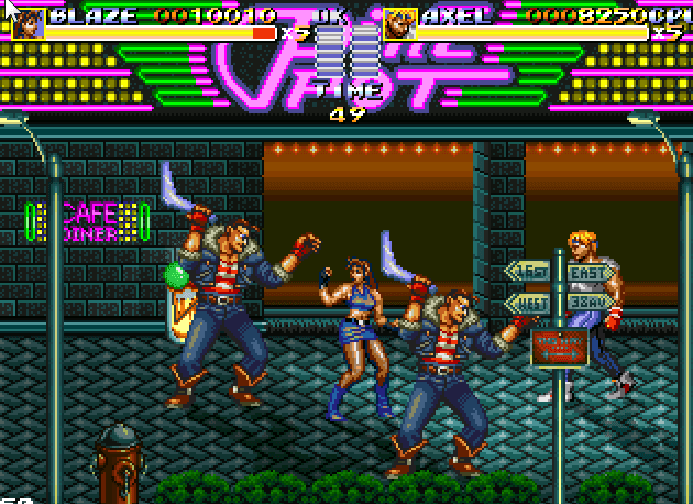 Streets of Rage Remake's background