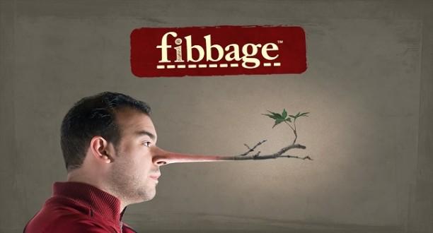 Fibbage's background