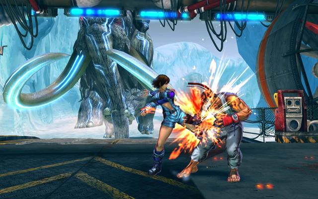 Street Fighter X Tekken's background