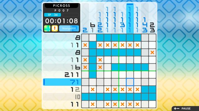 Picross S2's background