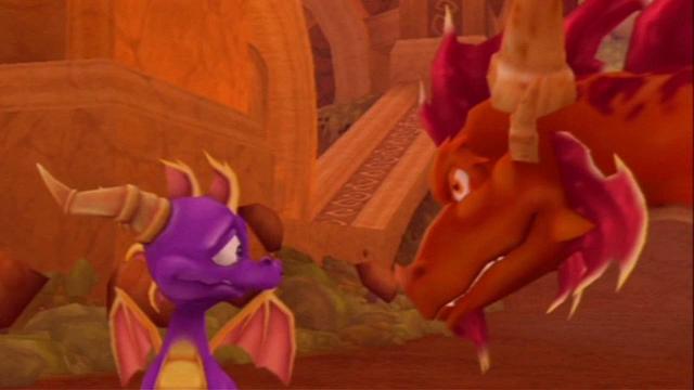 The Legend of Spyro: A New Beginning's background