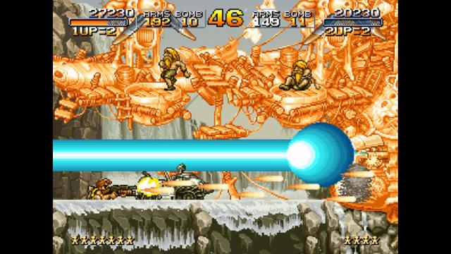 Metal Slug's background