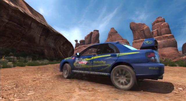 Sega Rally 3's background