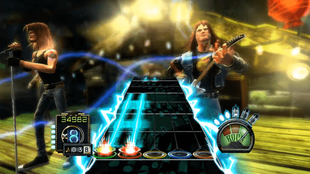 Guitar Hero III: Legends of Rock's background