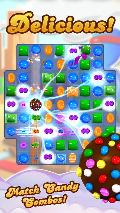 Candy Crush Saga's background