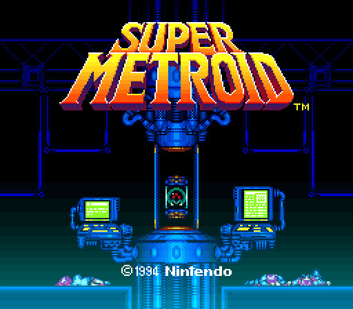 Super Metroid's background