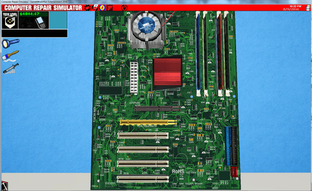 Computer Repair Simulator's background