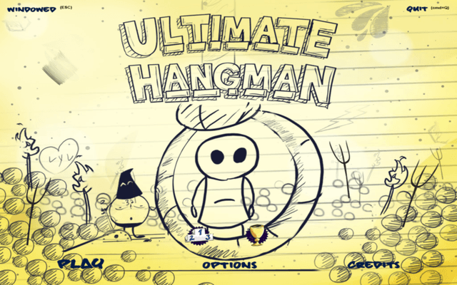 Ultimate Hangman's background