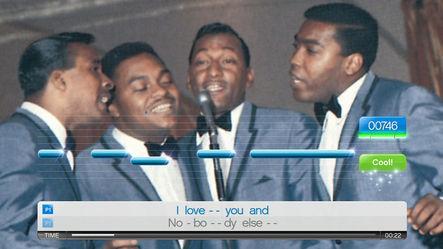 SingStar: Motown's background