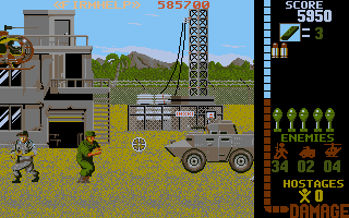 Operation Wolf's background