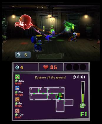 Luigi's Mansion: Dark Moon's background