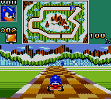 Sonic Drift 2's background