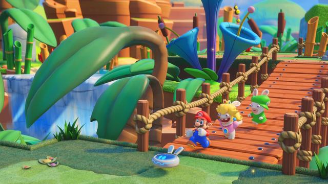 Mario + Rabbids Kingdom Battle's background