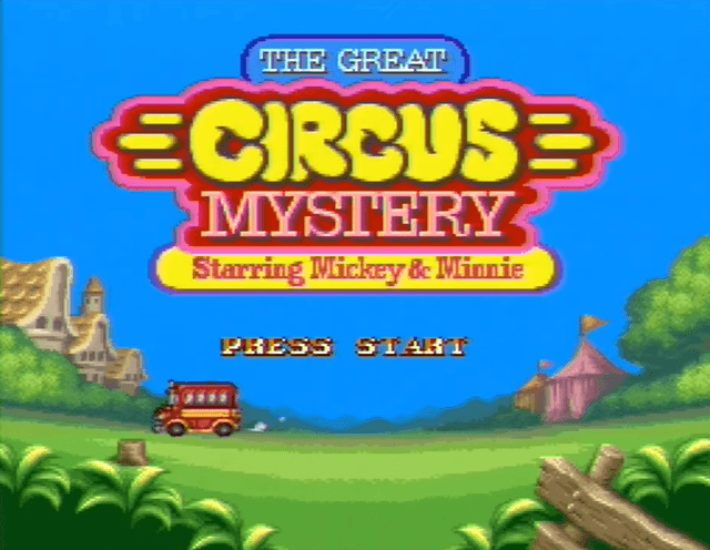 The Great Circus Mystery Starring Mickey & Minnie's background