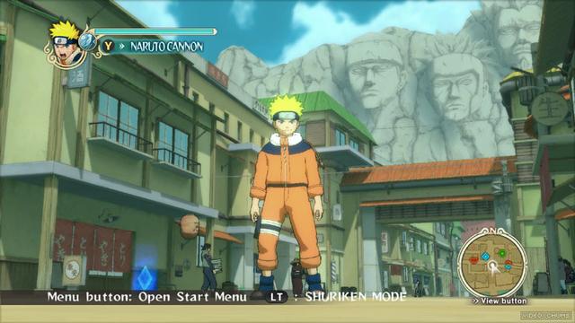 Naruto: Ultimate Ninja Storm Legacy's background