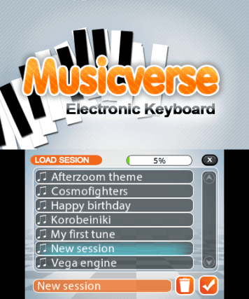 Musicverse: Electronic Keyboard's background