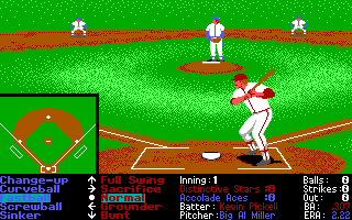 HardBall II's background