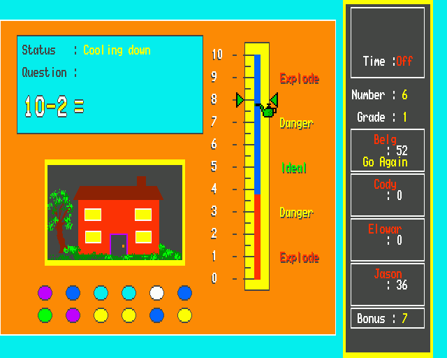 10 out of 10: Maths Number's background