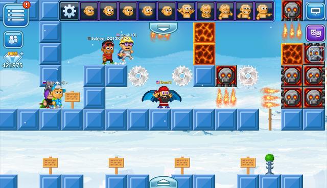 Pixel Worlds's background