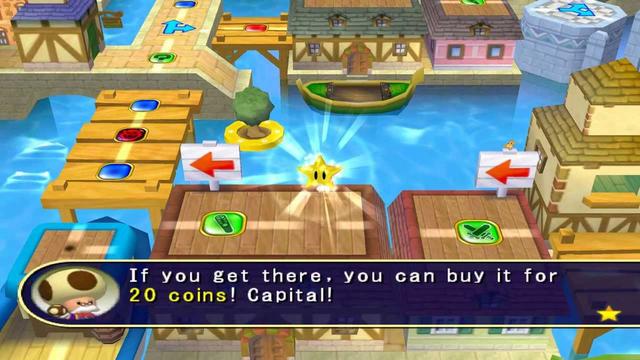 Mario Party 7's background