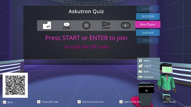 Askutron Quiz Show's background