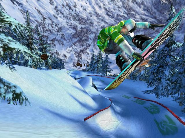 SSX on Tour's background