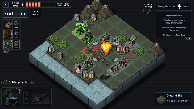 Into the Breach's background