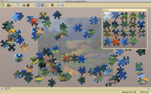 Jigsaws Galore's background